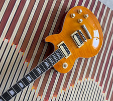 LP Standard Slash Electric Guitar Flame maple veneer Solid Mahogany Body Fast 