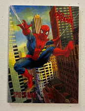 FLEER ULTRA Spider-Man Red Foil Promo Card #NSU Non Sport Update MARVEL 2017