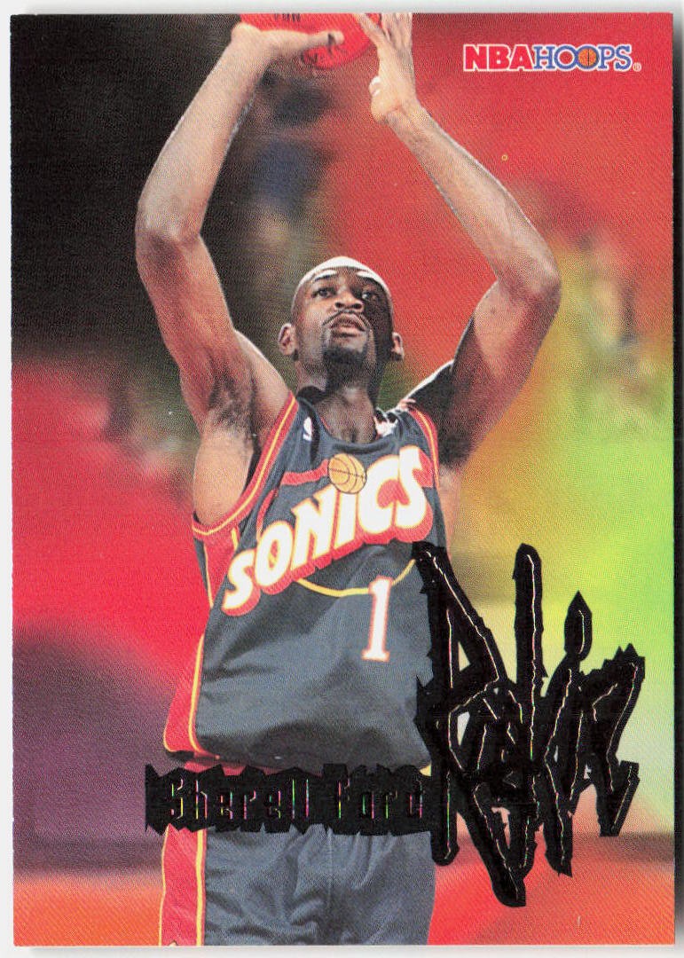 1995-96 Hoops #284 Sherell Ford
