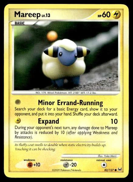 Mareep 82/127 Platinum Common LP Pokemon TCG