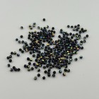 288 Piece Swarovski 5000 Crystal Jet Black AB 3mm Round Faceted Beads — photo 6
