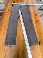 Liverpool Mens Pants Straight Leg Khaki  Tapered  32 M5