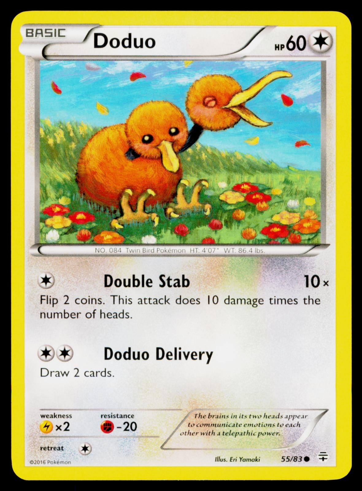 Doduo - 55/83 NM Common Generations Pokemon Pack Fresh