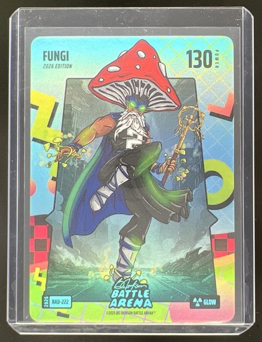2026 Bo Jackson Battle Arena Griffey Set Fungi 80s Rad Battlefoil #RAD-222 SP