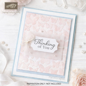 Stampin'Up! "Fluttering" Textured Impressions Embossing Folder **RETIRED**