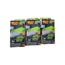 PACK OF 3-Nerf Pro Gel Fire Nightfall Hopper & 5000 Glow in the Dark Rounds 