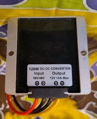 DC 36V/48V to 12V Step Down 10A 120W DC to DC Buck Transformer Power Supply...