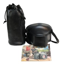 Nikon EM 35mm SLR Film Camera with 50mm series E lens and Soligor 80-200mm f4.5