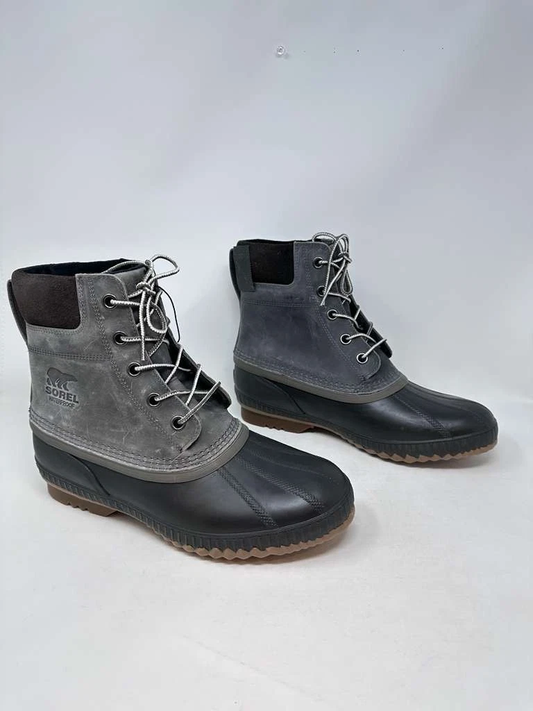 SOREL Men's Cheyanne II Lace Duck Boots - US:11/EU:44, Quarry/Buffalo, K2(D256T)