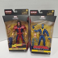 Marvel Legends Deadpool Strong Guy BAF Wave Blue Deadpool Costume Suit   Warpath