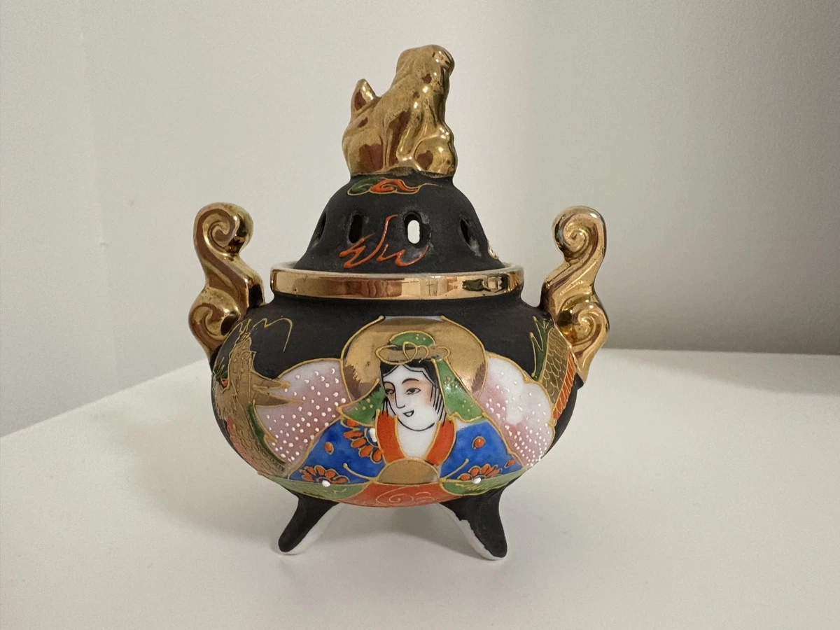 多色1940 年后中国古董香炉| eBay