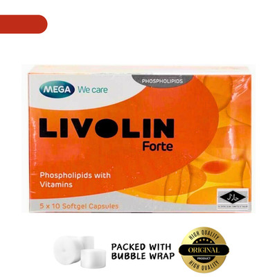 1 x Livolin Forte Liver Cleanse Detox Vitamin Supplement (5 x 10 Kapseln)