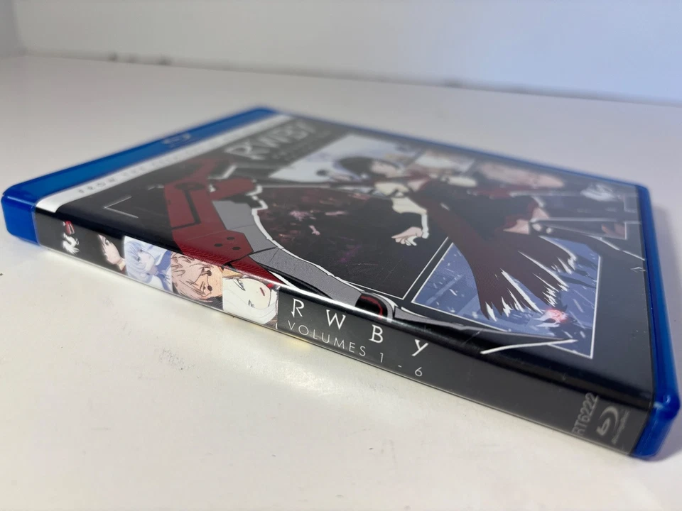RWBY Collection Vol. 1-6 Anime By Rooster Teeth 6-Disc Blu-Ray Set Region-Free Foto 2 de 4