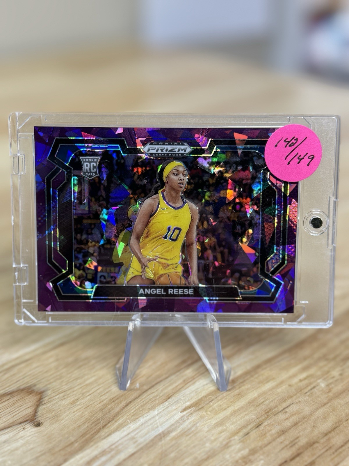 ANGEL REESE 2024 PANINI PRIZM DRAFT PICKS #38 ROOKIE PURPLE ICE RC VAR 146/149