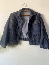 1960s Montgomery Ward Denim Kids Jacket Measurements In Photos