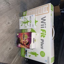 Nintendo Wii Balance Board White, Boxed, Wii Fit Game and Zumba  