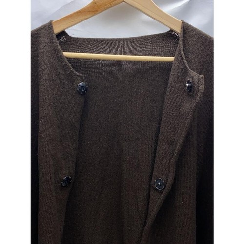 Yohji Yamamoto 05AW Wool Cardigan Brown Thin 3 Size Used - Picture 5 of 9
