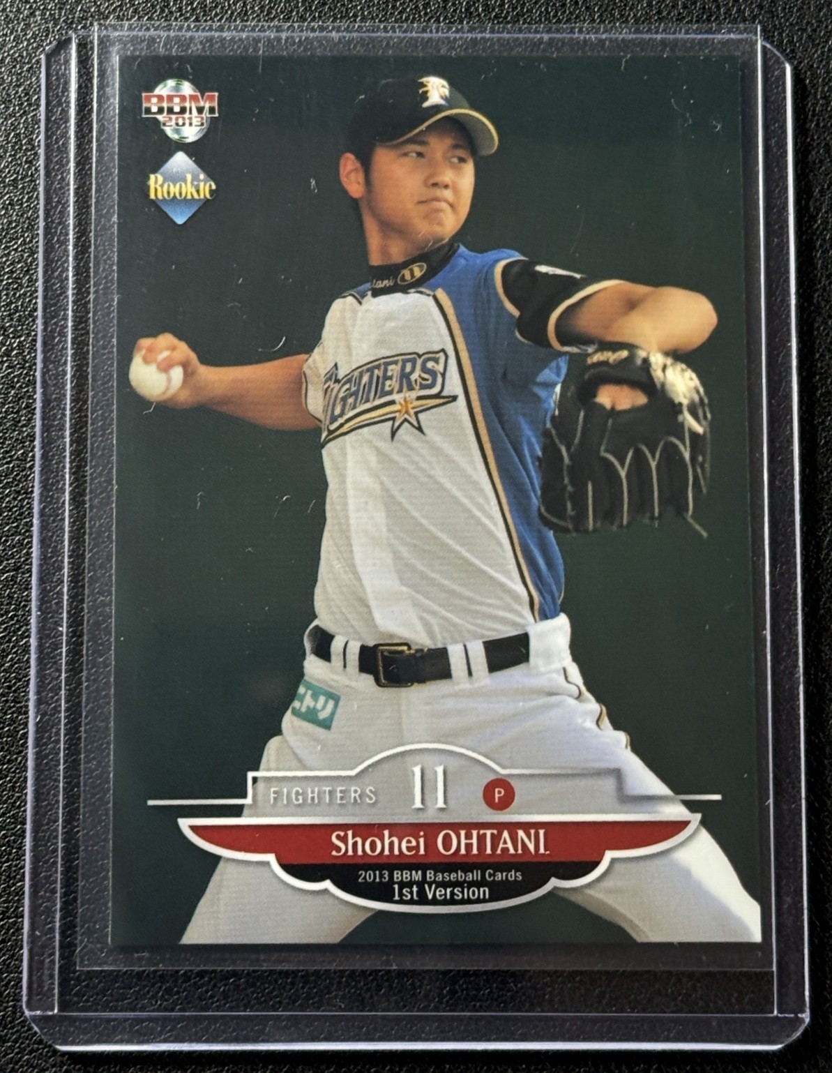 2013 BBM 1st Version Shohei Ohtani #183 Red Wing Rookie Card RC