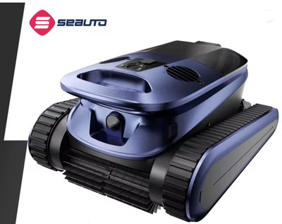 Seauto SAT 40 Roboter-Poolreiniger, Wasserlinienreinigung, KI-Sonar-Navigation