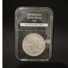 1922 San Francisco Mint Peace Dollar $1 Silver PCGS Certified