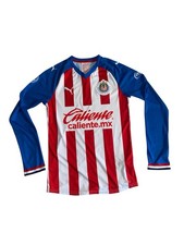 Puma Chivas De Guadalajara Mexico Long Sleeve Men's Jersey Size Small