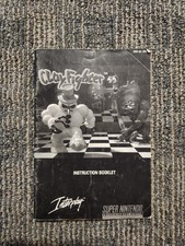 Clay Fighter Super Nintendo (SNES) **MANUAL ONLY**