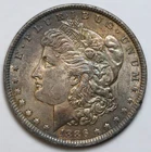 1886 $1 Morgan Silver Dollar - RAW - Toned - Nice Underlying Luster