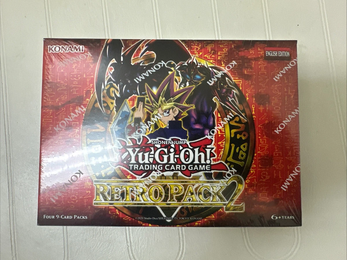 Yu-Gi-Oh! TCG Retro Pack 2 Sealed Collectible Card Game Packs for