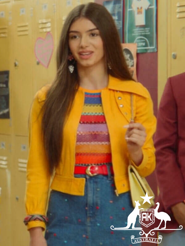 SEX EDUCATION SEASON 2 RUBY MATTHEWS LEATHER JACKET HALLOWEEN SALE