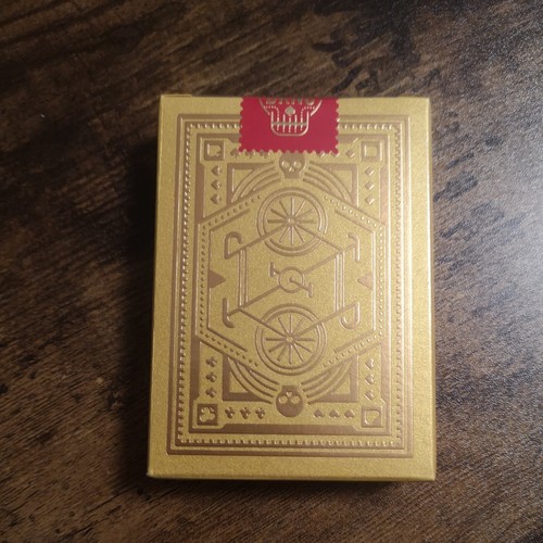 DKNG Gold Wheels Limited Edition Playing Cards New Sealed Art of Play Rare Deck - Bild 4 von 6