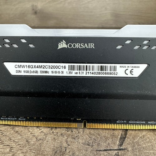 Corsair Vengeance RGB Pro 16GB (2x8GB) DDR4 RAM 3200MHz CMW16GX4M2C3200C16 - Picture 10 of 10