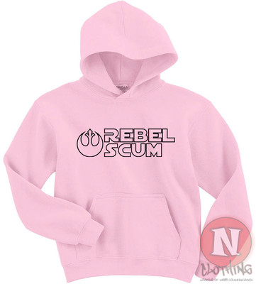 Rebel Scum hoodie Sci fi geek Star Wars join the rebellion Han Solo hooded  top | eBay