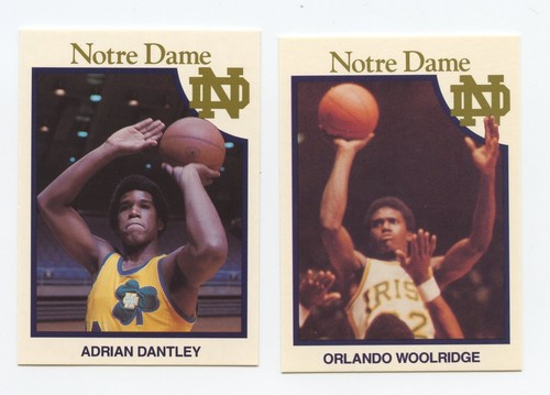 1990-91 Notre Dame Basketball Set of 58 Cards: Phelps, Dantley, Paxson, Laimbeer - Picture 2 of 3