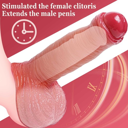 Male Cock-Girth-Enlarger-Enhancer-Penis-Extension-Extender-Sheath-Sleeve-Men Big - Picture 71 of 133