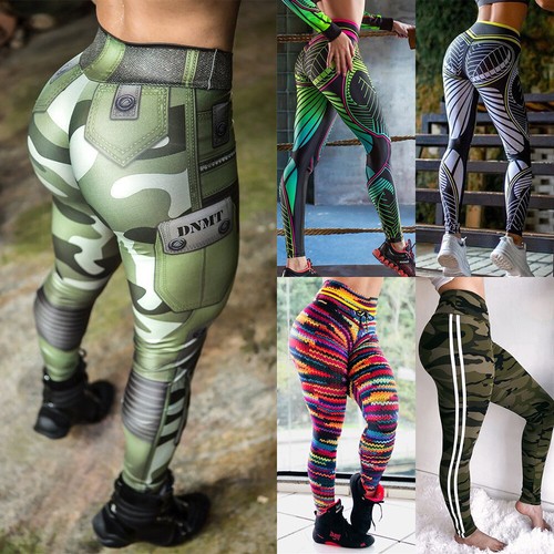 Women High Waist Yoga Pants Butt Lift 