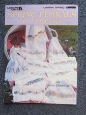 CROSS STITCH SPRING FLORALS  NO. 2480  GREAT  **MUST SEE **