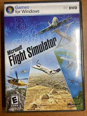 Microsoft Flight Simulator X (PC, 2006) w/ Key (no manual) PC DVD 2006