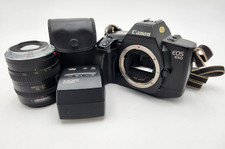 Canon EOS 650 Film Camera w/EF 28-70mm Zoom Lens  Speedlite 220EX Flash