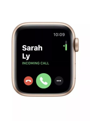 Apple Watch Series 5 40mm Aluminum Gold Case Pink Sand Sport Band