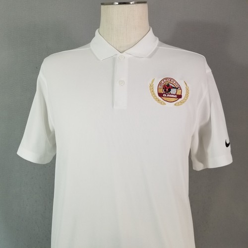 Nike Florida State Seminoles polo shirt men's medium White booster club football - Picture 2 of 14