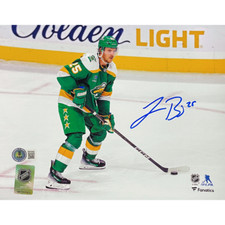 Jonas Brodin Autographed Minnesota Wild 8x10 Photo Beckett Signed