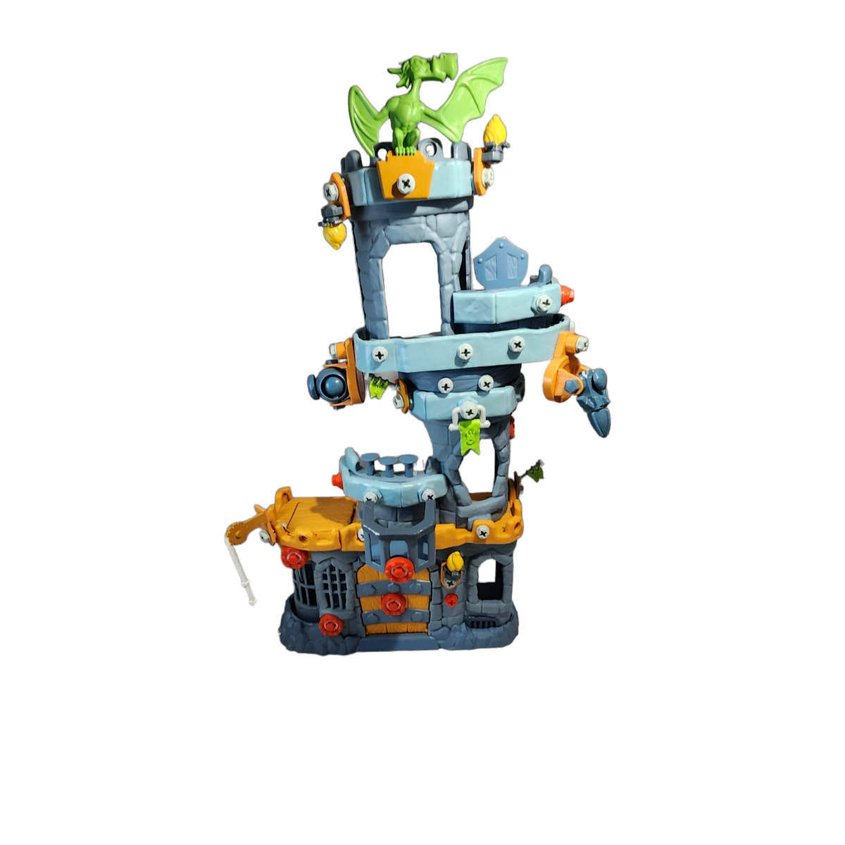 Little Tikes Kingdom Builders Hex Castle, Wreckin' Roller and Six