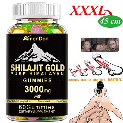 AMER DON Himalayan Puro 100% Shilajit, Resina Morbida, Biologico, Estremamente Potente, Acido Fulvico