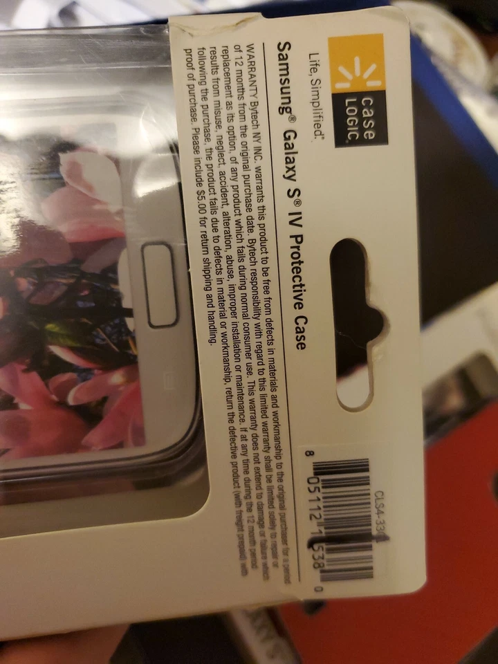 QTY TWO CASE LOGIC DURABLE PROTECTIVE CASES FOR SAMSUNG GALAXY S4 BOTH ARE RED - Image 4 of 4