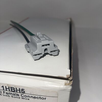 Pass & Seymour Plug Tail Connector Solid Wire 6'' 1HBH5 PT6SOL BOX OF 25