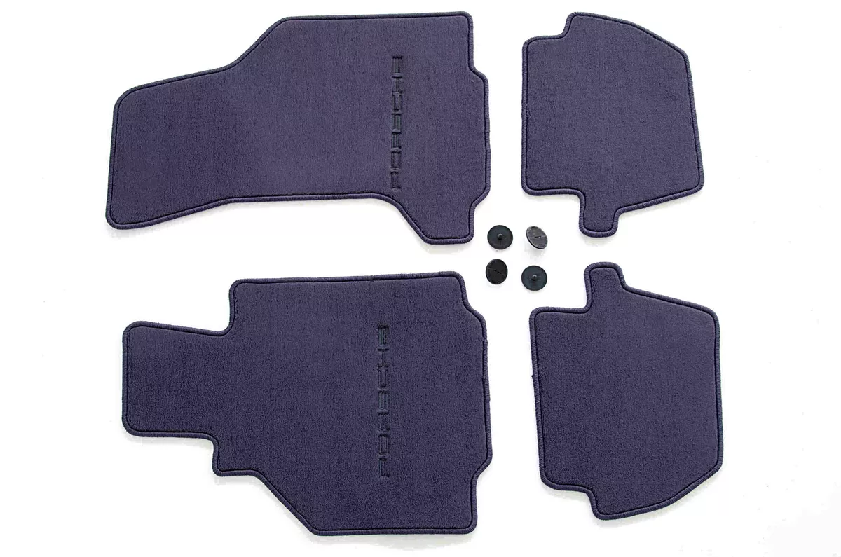 Genuine PORSCHE Floor Mat Metropole blue 00004480203G10 eBay