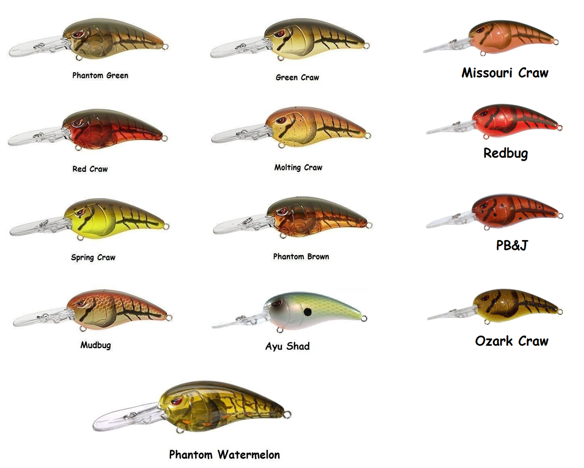 Spro RkCrawler 55 Crankbait - Assorted Colors | eBay