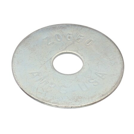 Zoro Select Z0650 Fender Washer, Fits Bolt Size 1/2