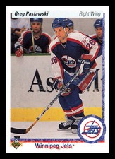 Greg Paslawski #239 1990-91 Upper Deck Winnipeg Jets