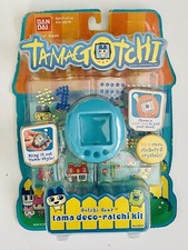Tamagotchi Connection Gotchi Gear Kit Blue Case Brand New Rare Collectible